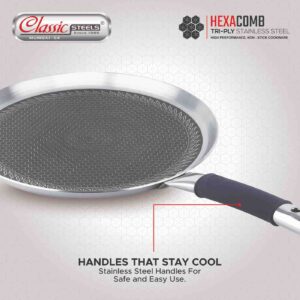 Classic Hexa Comb Triply Roti Tawa